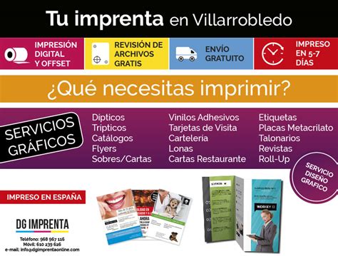 imprenta villarrobledo|Imprenta Villarrobledo 